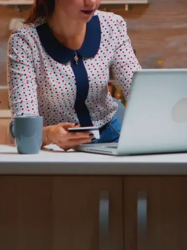 Older woman looking depressed